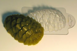 Форма пластиковая Сосновая шишка Изображение Форма пластиковая Сосновая шишка